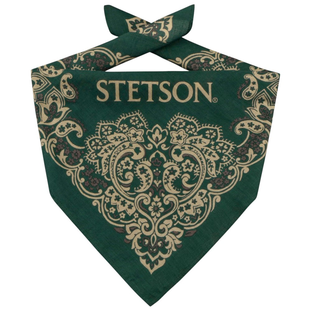 STETSON bandana - 100% cotton - Red