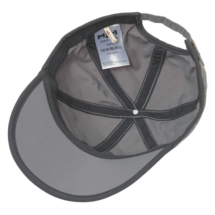 MJM 2-Tone Taslan Baseball Cap UPF50+ / Antracite - Baseball Cap fra MJM Hats hos The Prince Webshop