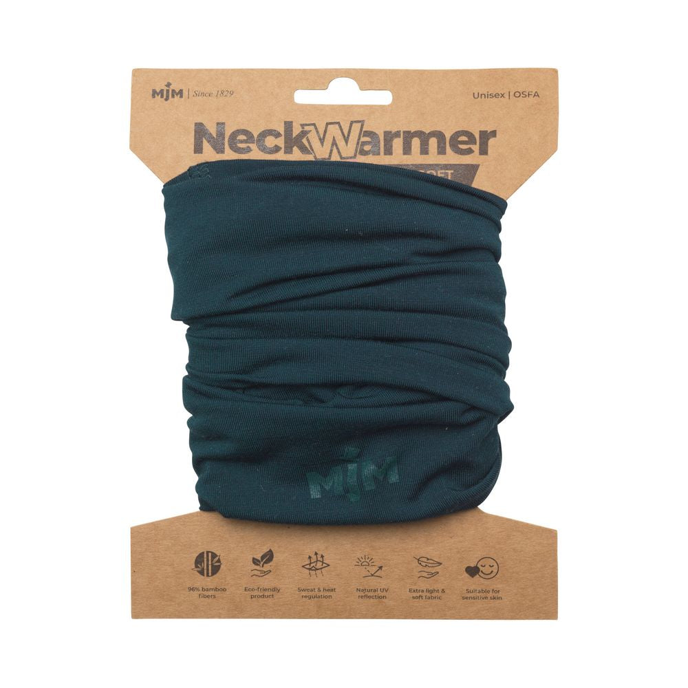 MJM Neck Warmer - Petrol Bambus Halsdisse - Halstørklæde fra M.J. MICHAELSEN A/S hos The Prince Webshop