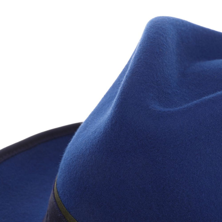 Stetson Woolfelt Fedora Hat - Royal Blue - Fedora Hat fra Stetson hos The Prince Webshop