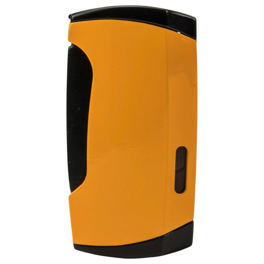 JEAN CLAUDE Diego 2 Jet Cigar Lighter med Puncher - Gul - Lighter fra Jean Claude hos The Prince Webshop