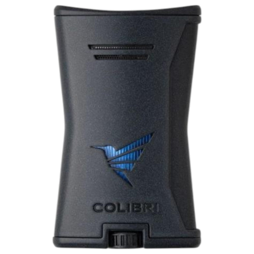 COLIBRI SLIM jet flame lighter black/black - Lighter fra Colibri hos The Prince Webshop