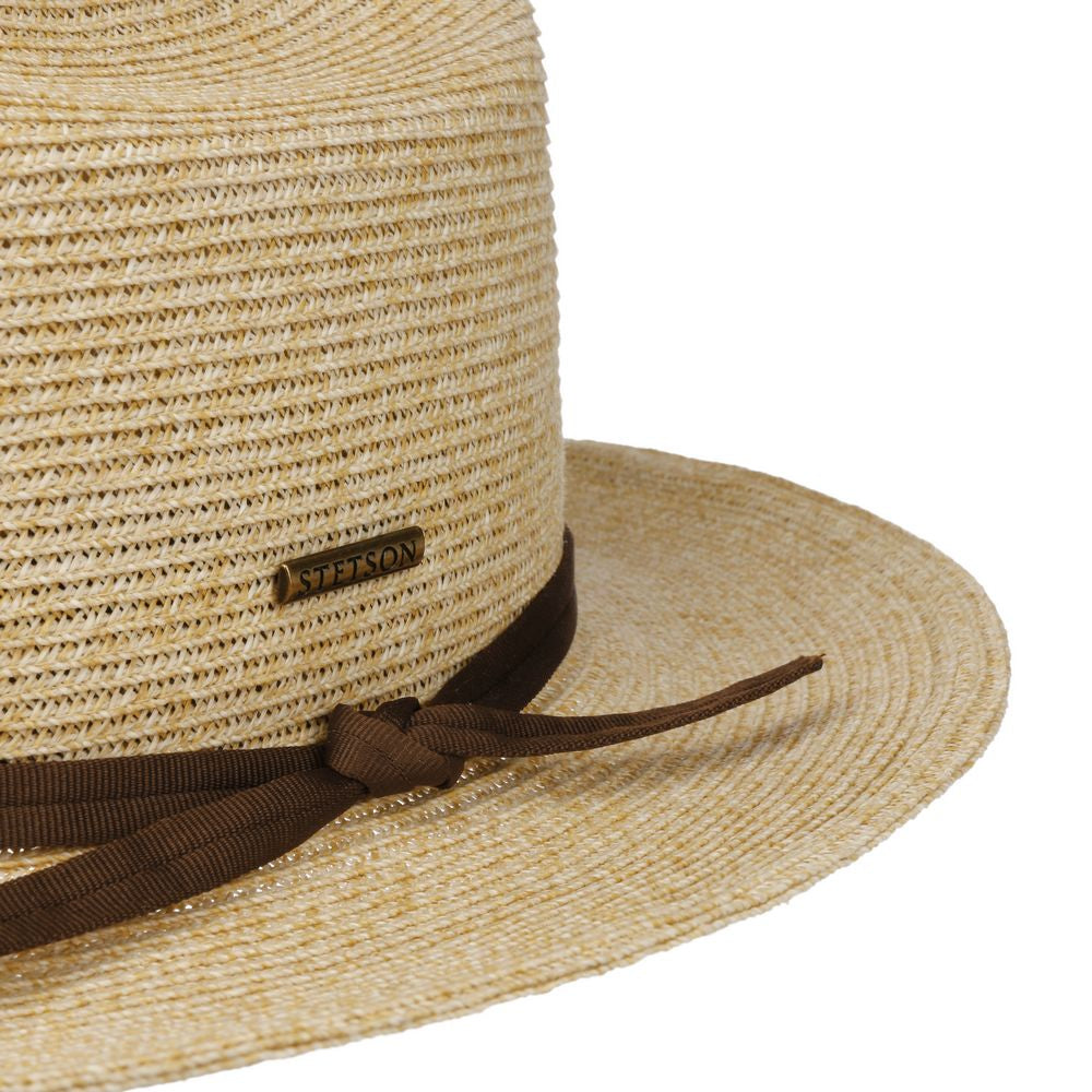 STETSON OPEN ROAD TOYO - Cattleman Strå Hat - Western Hat fra Stetson hos The Prince Webshop