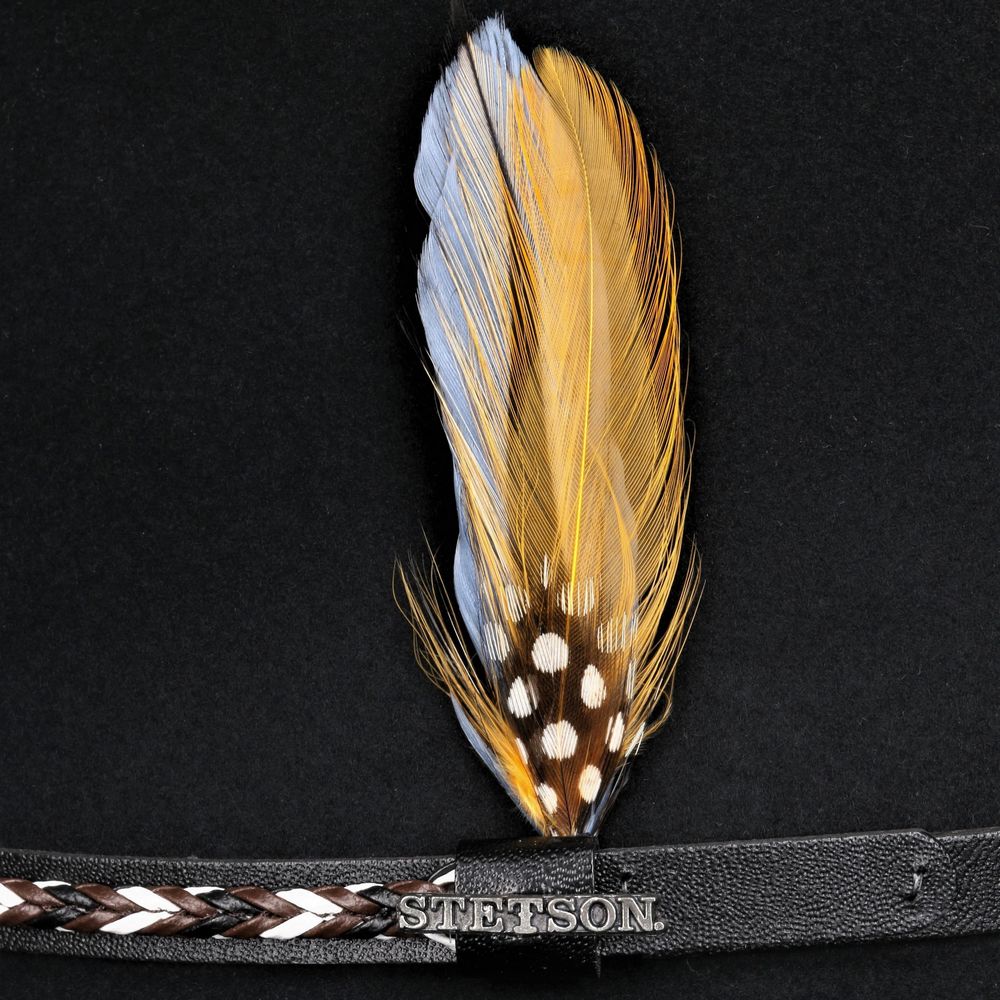 Stetson Western Vitafelt -  Sort Cowboy Hat - Western Hat fra Stetson hos The Prince Webshop