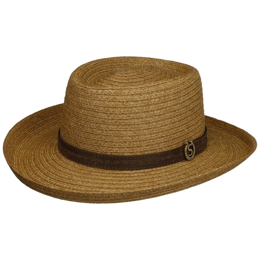 STETSON GAMBLER TOYO STRÅHAT - Super Light Western Stil - Western Hat fra Stetson hos The Prince Webshop