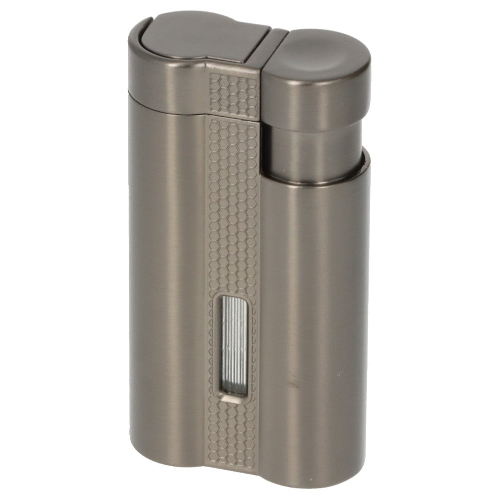 Winjet Carlton 3XJet Cigar Lighter Antracit med Borer - Lighter fra Winjet hos The Prince Webshop