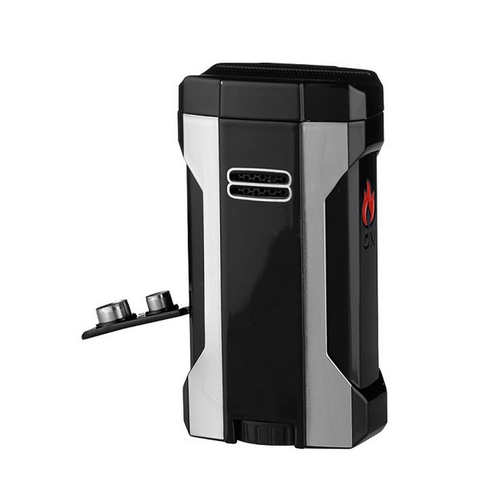 Winjet MAD MAX Cigar Lighter 4 x Jet - Black Chrome - Lighter fra Winjet hos The Prince Webshop