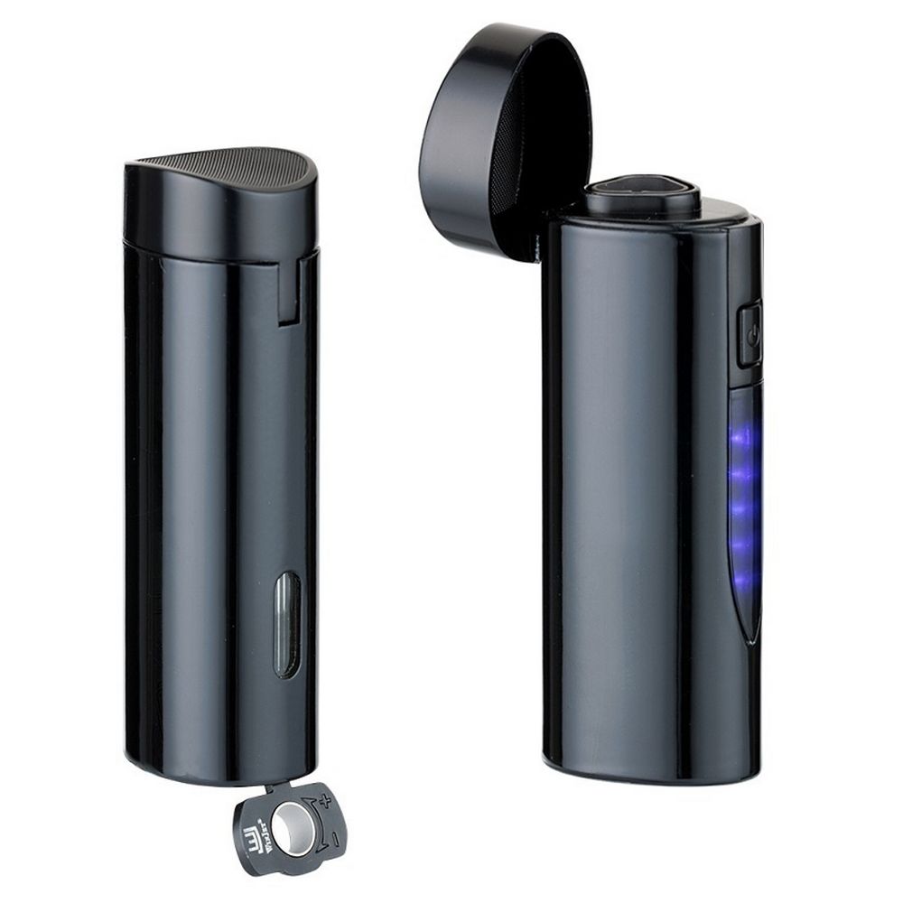 Winjet Premium 3 JET Elektronisk Cigar Lighter Sort - Lighter fra Winjet hos The Prince Webshop