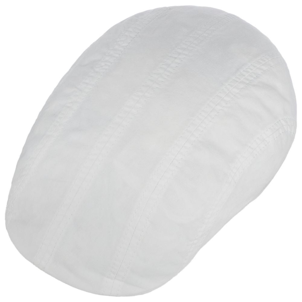 Stetson Ivy Cap Delave Organic Cotton - Offwhite Letvægt - Flat Cap fra Stetson hos The Prince Webshop