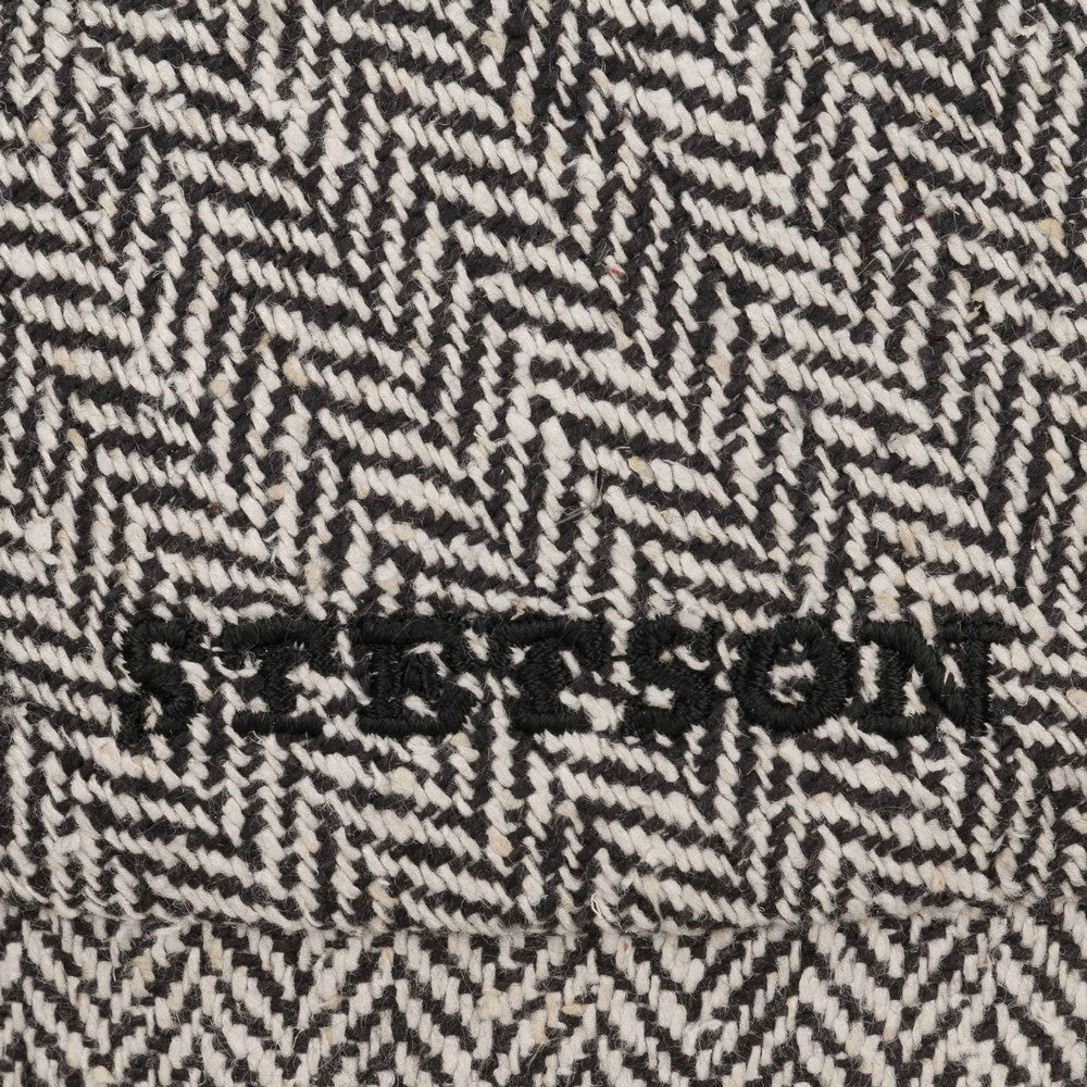 Stetson Driver Cap Silke - Lysegrå Sildeben - Flat Cap fra Stetson hos The Prince Webshop