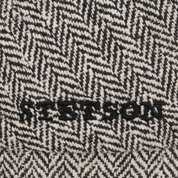 Stetson Driver Cap Silke - Lysegrå Sildeben - Flat Cap fra Stetson hos The Prince Webshop