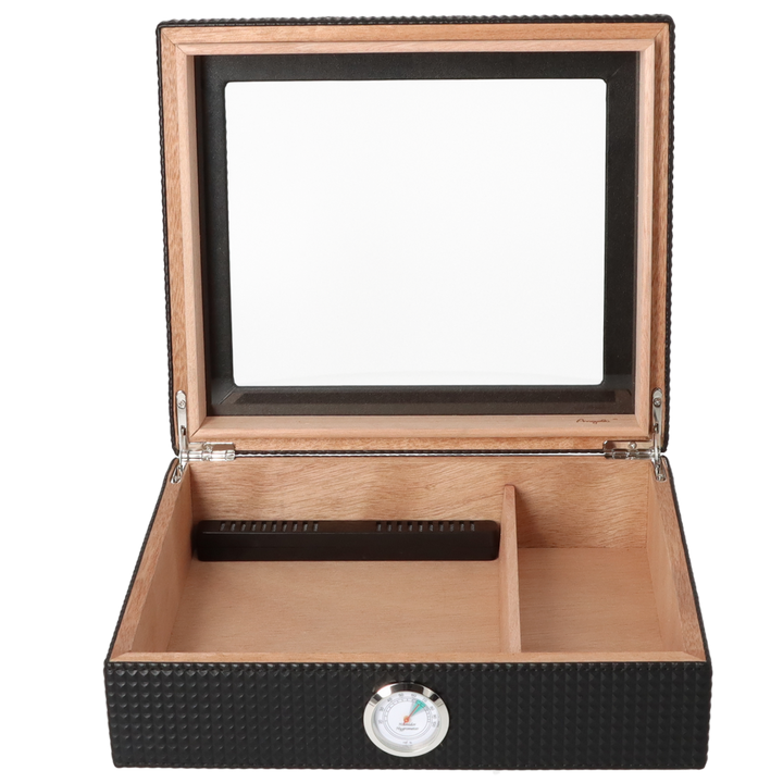 Angelo Cigar Humidor PU Diamond - Cigar Humidor fra Angelo hos The Prince Webshop