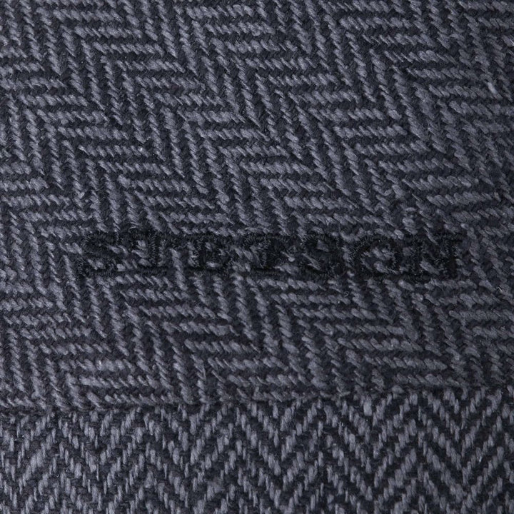 Stetson 6-panel Cap Silke - Grå Sildeben - Flat Cap fra Stetson hos The Prince Webshop