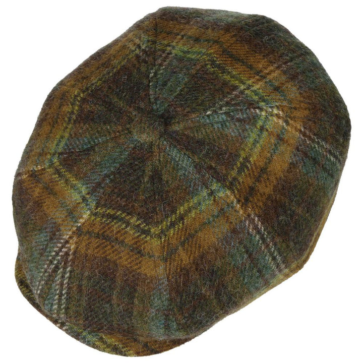 Stetson Hatteras Glen Check Wool med Øreklapper - Flat Cap fra Stetson hos The Prince Webshop