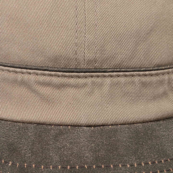 Stetson Two Color Army Cap Cotton Sand - Army Cap fra Stetson hos The Prince Webshop