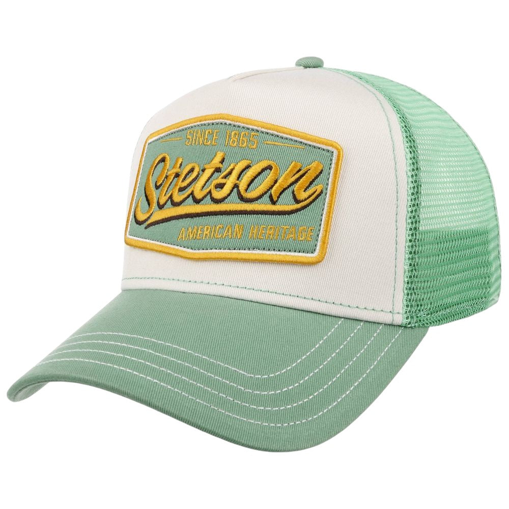 Stetson Trucker Cap American Heritage Vintage Mint - Baseball Cap fra Stetson hos The Prince Webshop