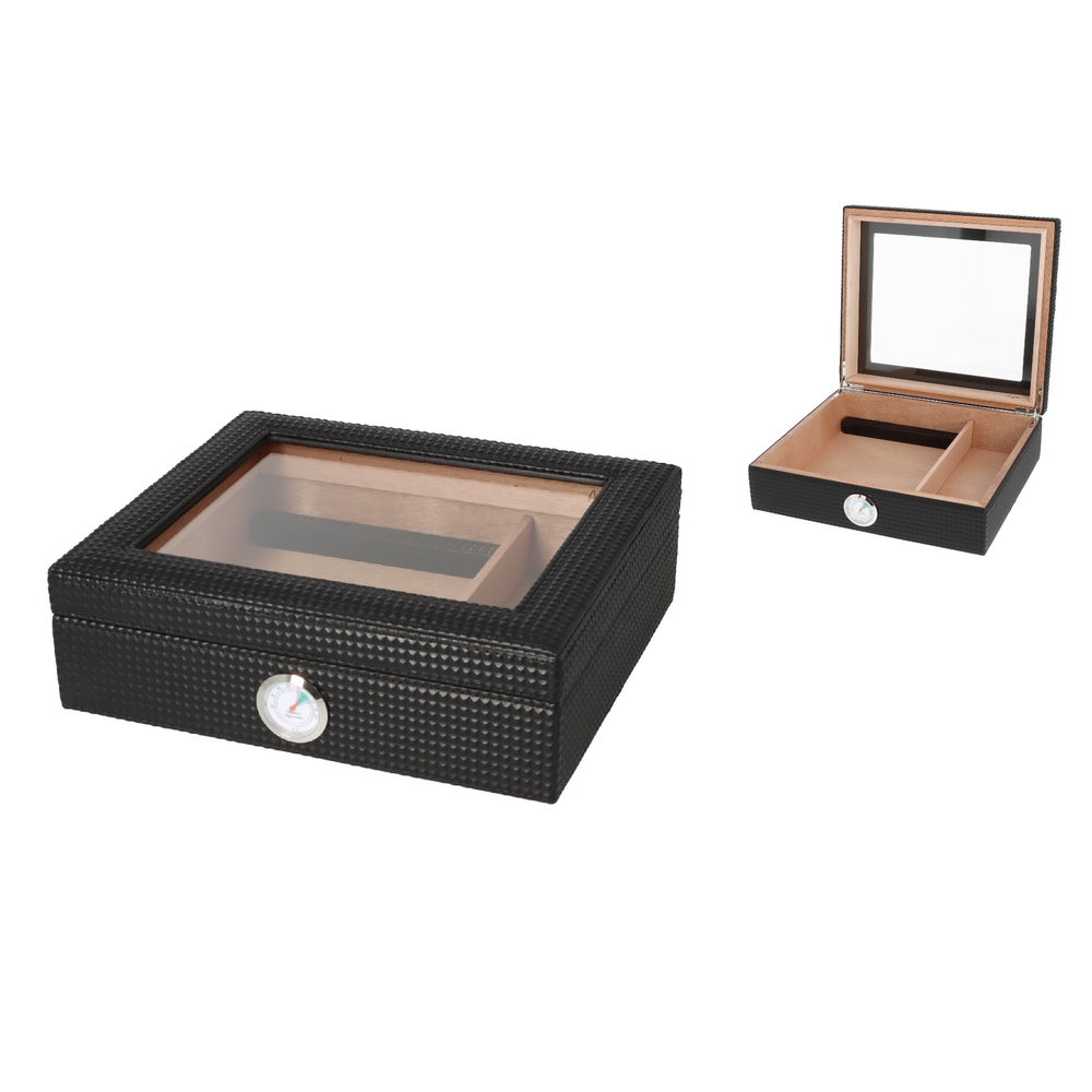 Angelo Cigar Humidor PU Diamond - Cigar Humidor fra Angelo hos The Prince Webshop