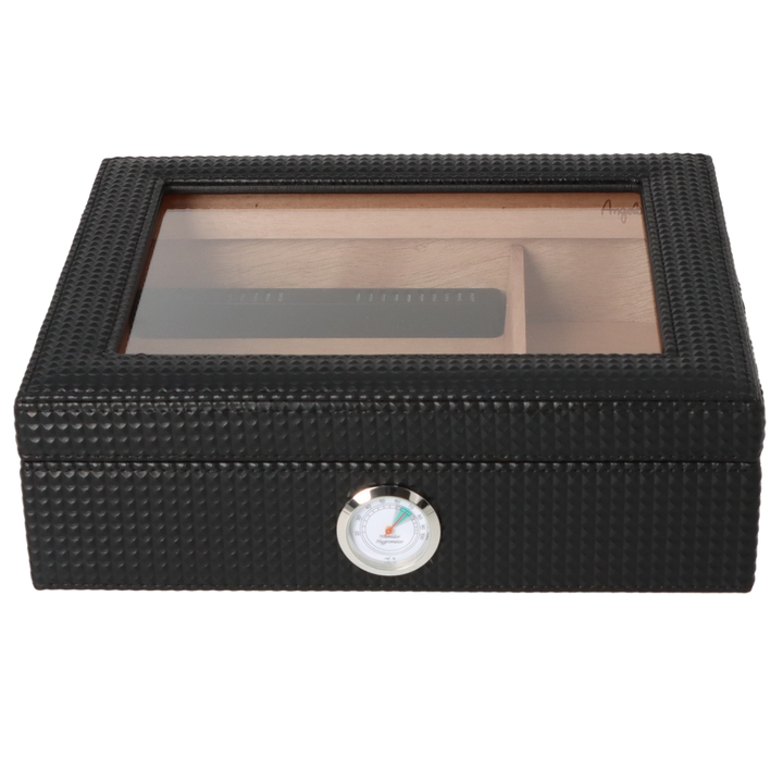 Angelo Cigar Humidor PU Diamond - Cigar Humidor fra Angelo hos The Prince Webshop