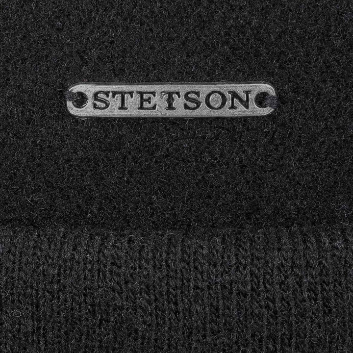 Stetson Docker Wool Cashmere - Sort - Docker Cap fra Stetson hos The Prince Webshop