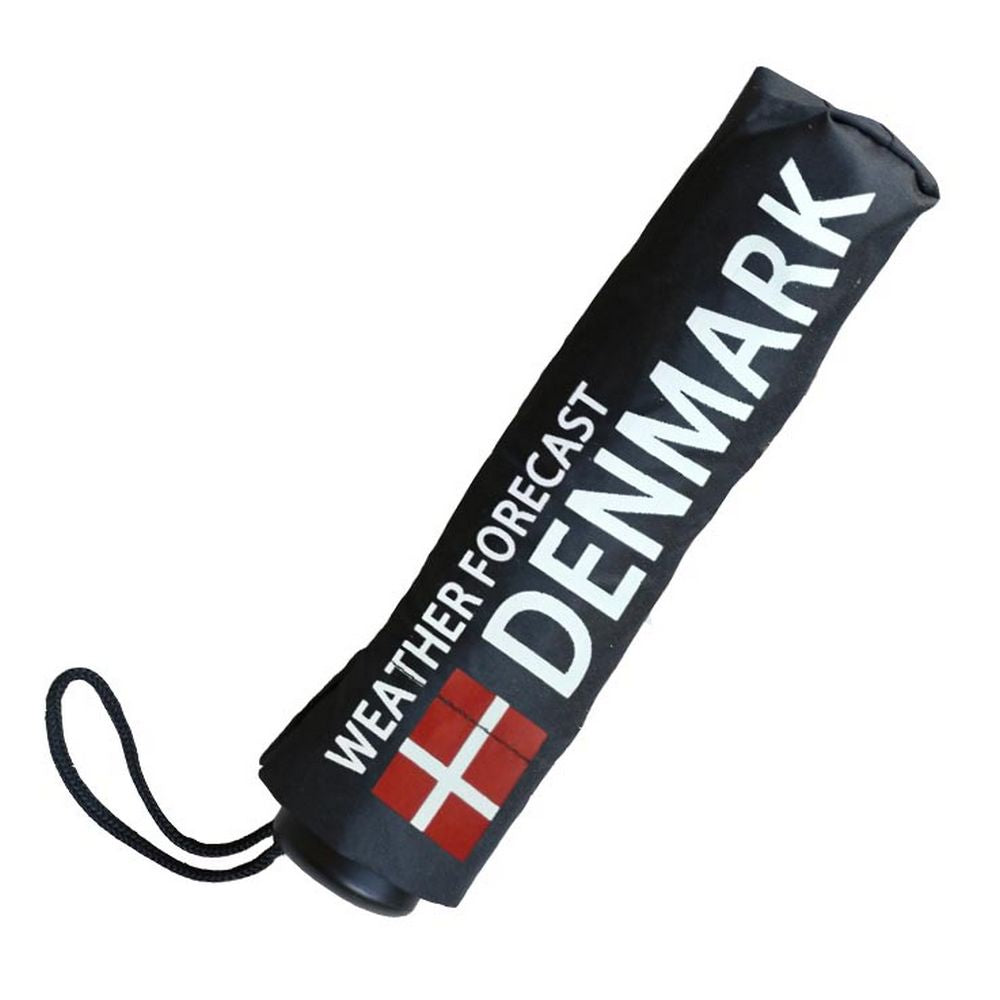 Taskeparaply Denmark Weather Forecast - Paraply fra Memories of Denmark hos The Prince Webshop