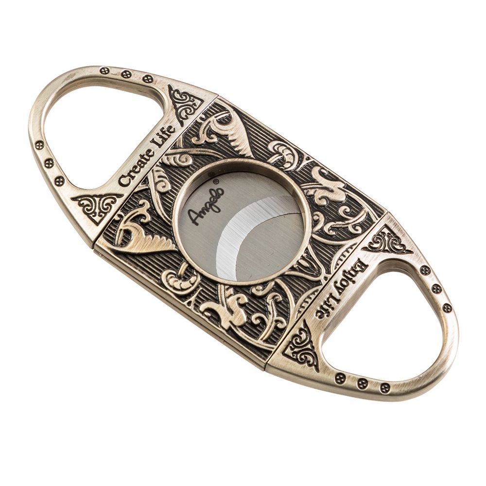 Angelo Cutter Metal Antique Silver - Ring 60 - Cigar Klipper fra Angelo hos The Prince Webshop