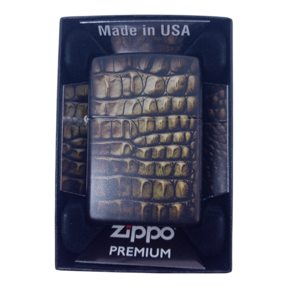 Zippo Premium 60007249 Alligator Skin Design - Zippo Lighter fra Zippo hos The Prince Webshop