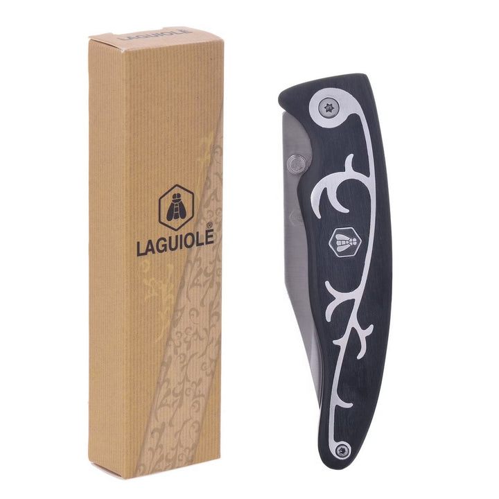 Laguiole Foldejagtkniv Arabesque - Lommekniv fra Laguiole hos The Prince Webshop
