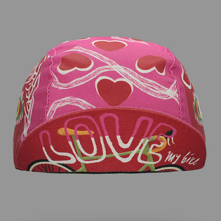 Bello Cykelkasket - Love My Bike - Cycling Cap fra Bello hos The Prince Webshop