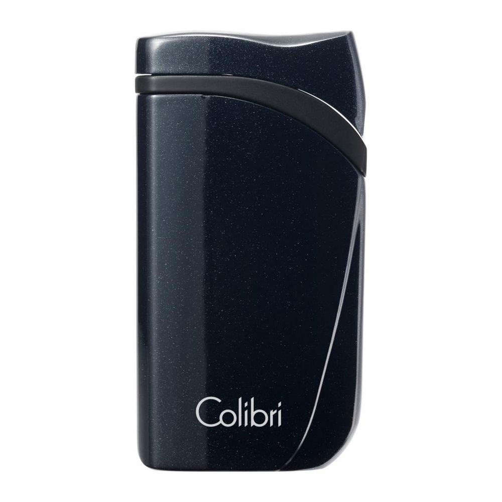 COLIBRI lighter Falcon - black metallic angled jet flame - Lighter fra Colibri hos The Prince Webshop