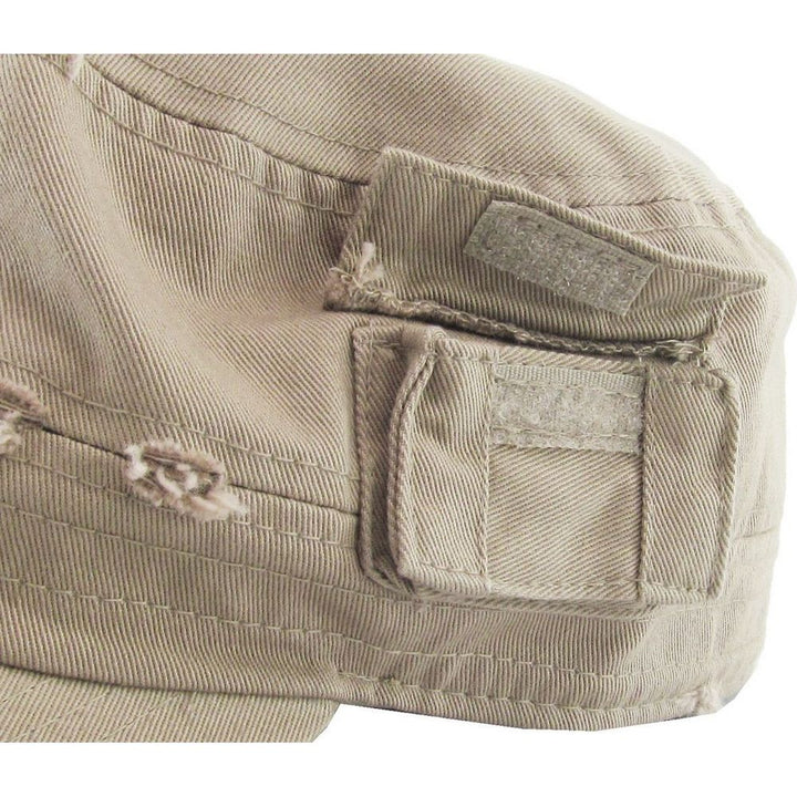 Ethos Army Cadet Cap i 100% Bomuld Distressed - 4 FARVER - Army Cap fra Ethos hos The Prince Webshop
