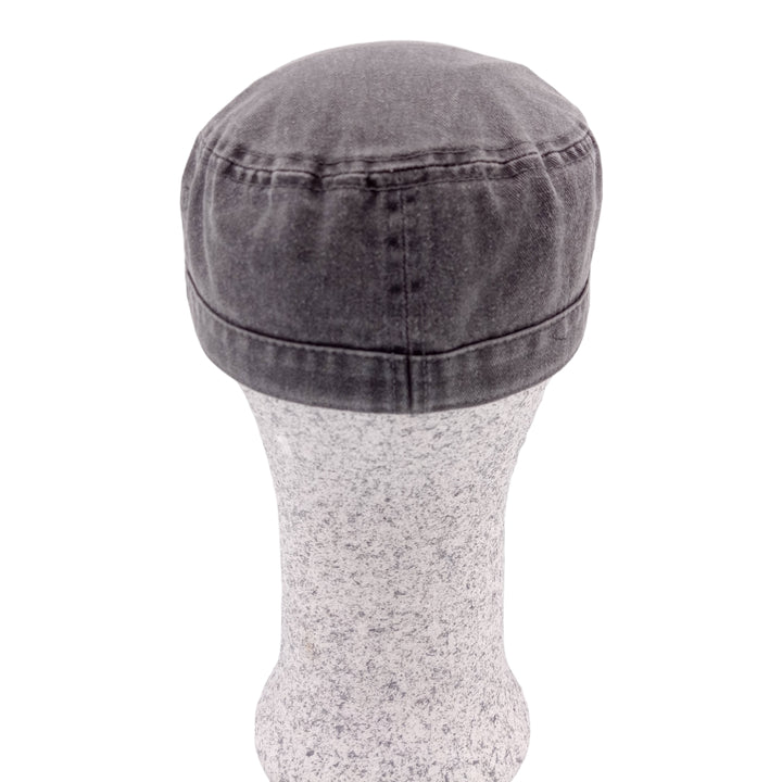 MJM CUBA Army Cap Dyed Cotton Twill - Sort - Army Cap fra MJM Hats hos The Prince Webshop