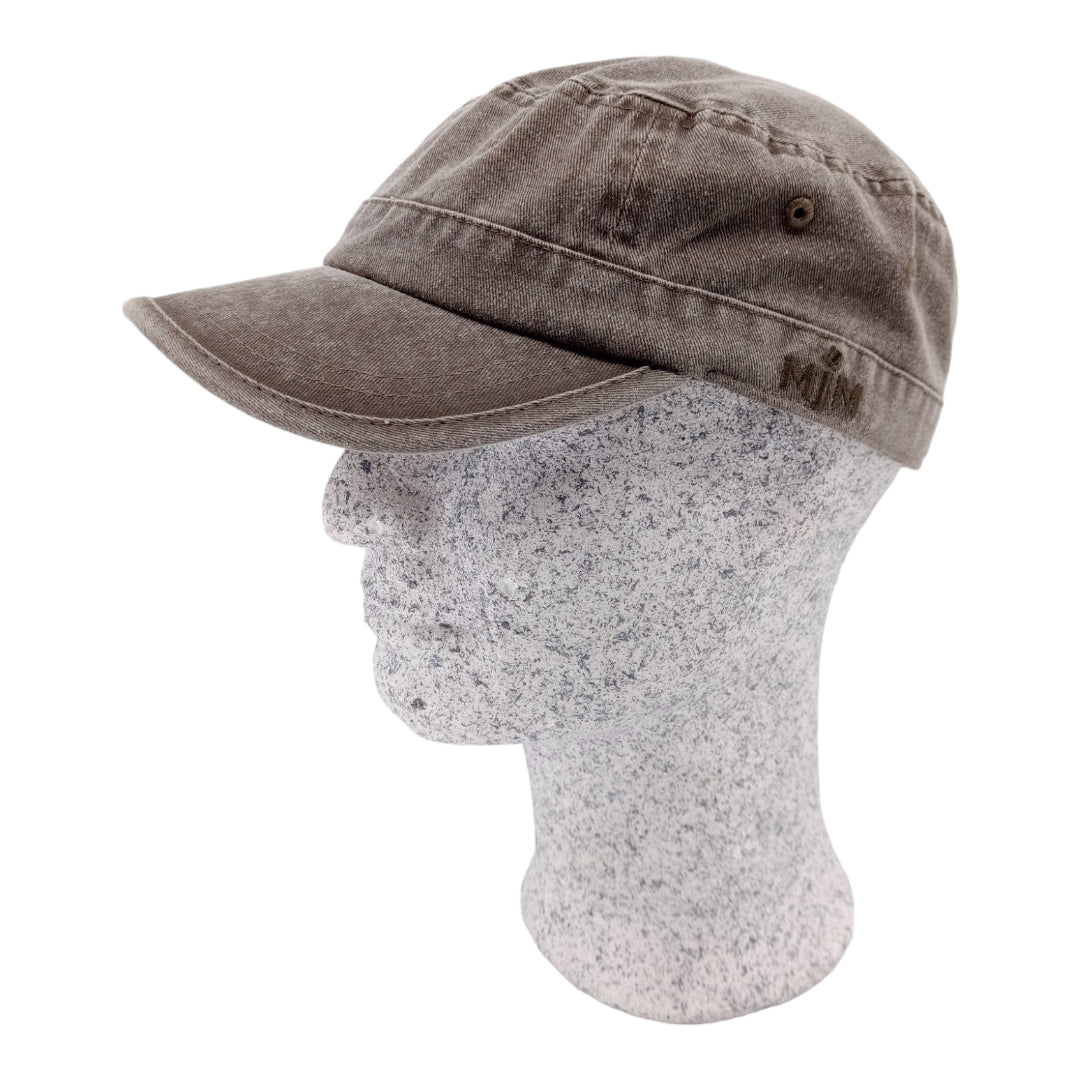 MJM CUBA Army Cap Dyed Cotton Twill - Grøn - Army Cap fra MJM Hats hos The Prince Webshop