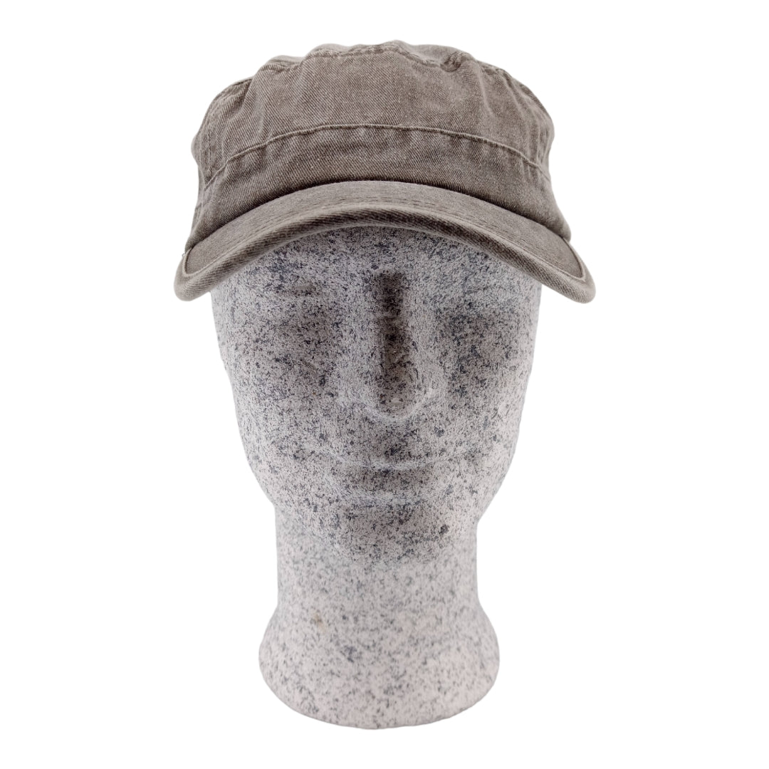 MJM CUBA Army Cap Dyed Cotton Twill - Grøn - Army Cap fra MJM Hats hos The Prince Webshop