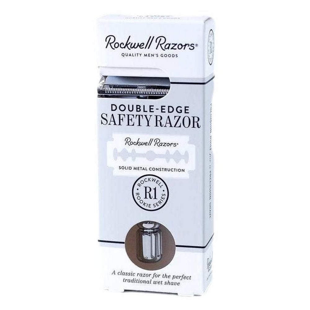 Rockwell Razors R1 Razor - Chrome eller Black Chrome - Razors & Razor Blades fra Rockwell Razors Co. hos The Prince Webshop